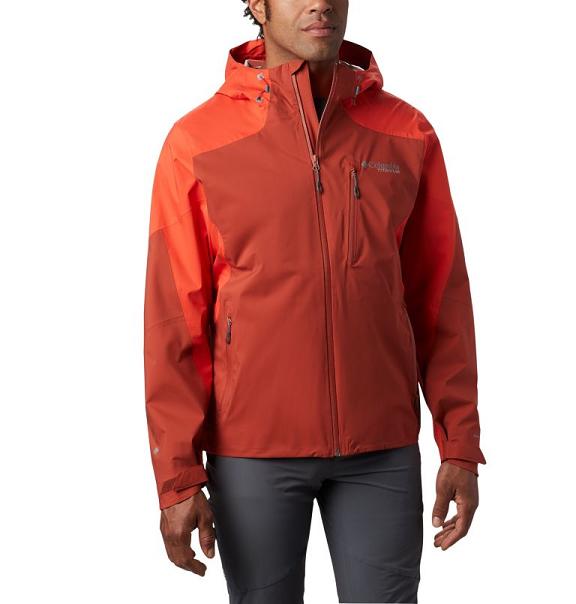 Columbia Titan Softshell Jacket Red For Men's NZ84075 New Zealand